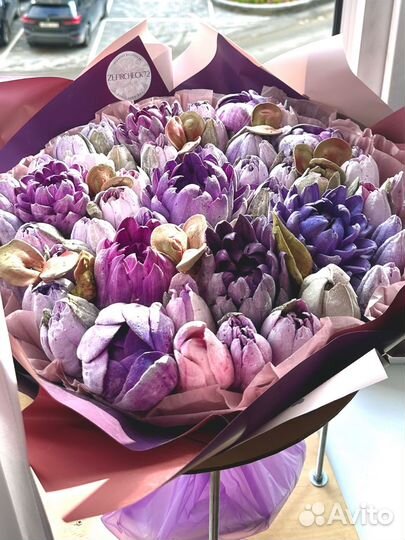 Букет из зефира, подарок, зефир, торты, чизкейк