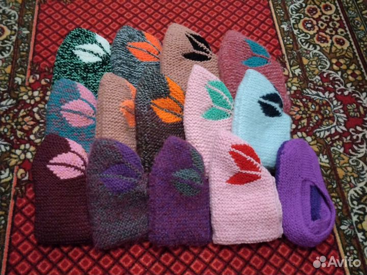 Носки вязаные ручной работы женские