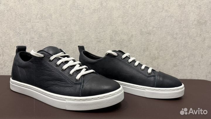 Мужские кожаные кеды 41 размер
