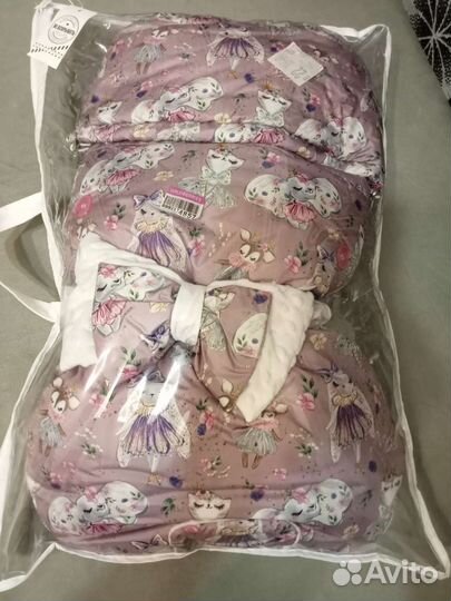 Конверт на выписку для девочки демисезонный