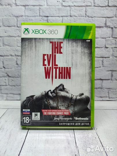 THE evil within (xbox 360, бу)