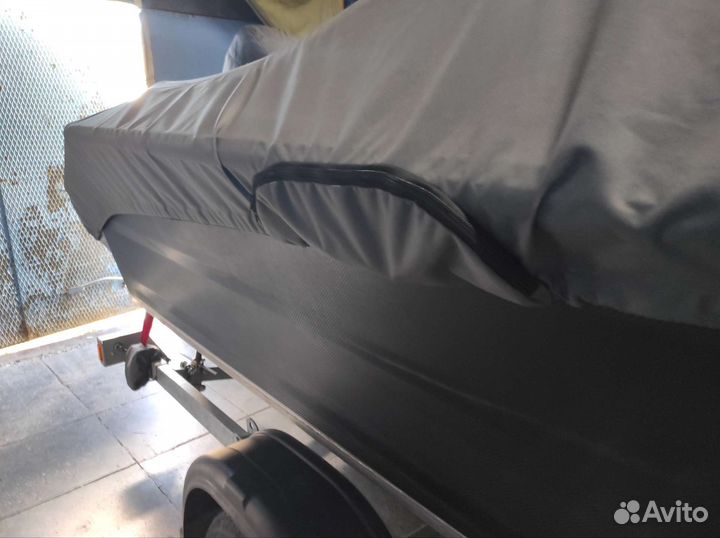 Ходовой тент на лодку, тент стояночный