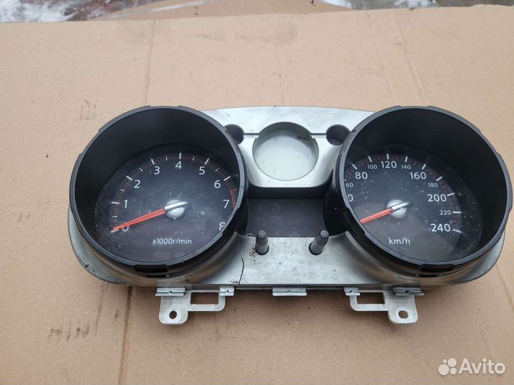 Nissan qashqai j10 приборка