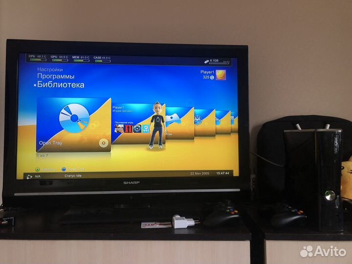 Xbox 360 slim прошитый freeboot