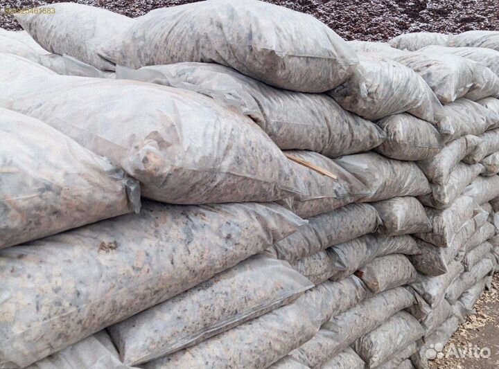 Щепа для декора – мешки с красотой