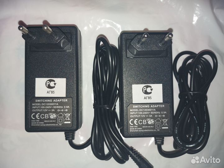 Блок питания 12v 3a