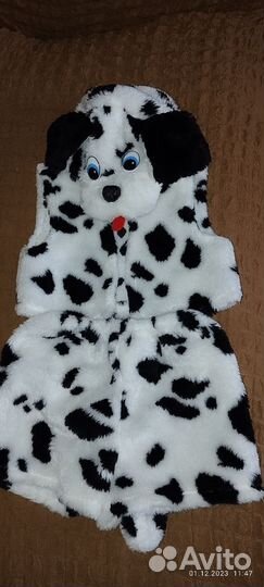 Карнавальный костюм для мальчика собака долматинец