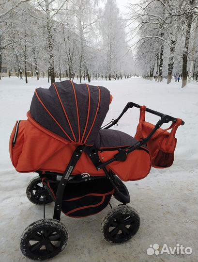 Коляска 3в1 бу
