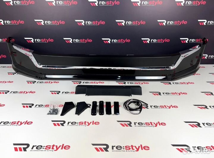 Губа передняя Toyota Land Cruiser 200 с 16 г