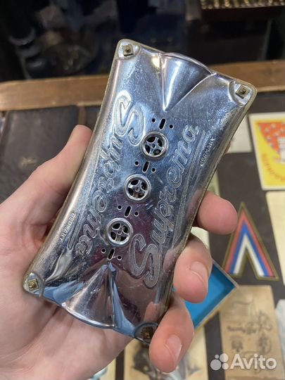 Старинная немецкая губная гармошка Suprema