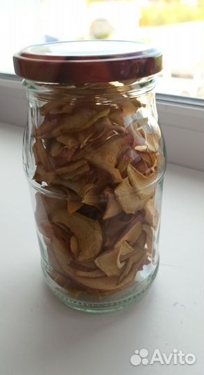 Яблочные чипсы