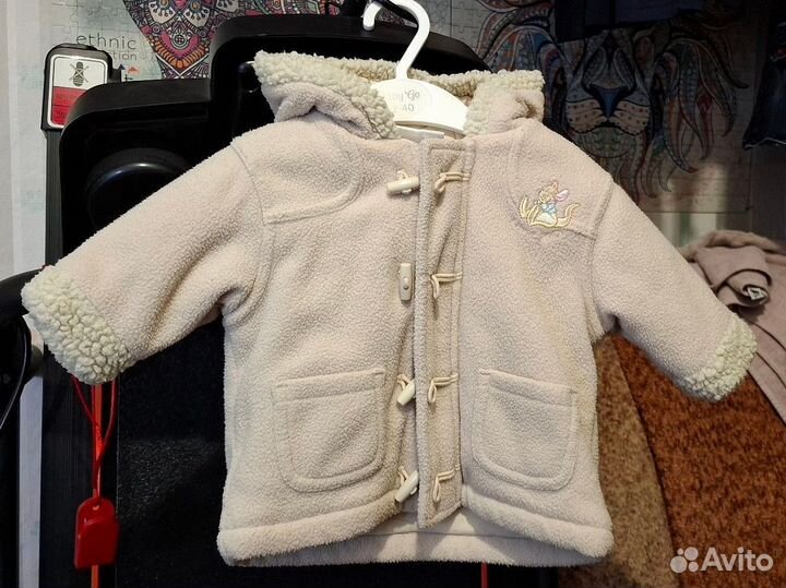 Кофта тёплая 62-68