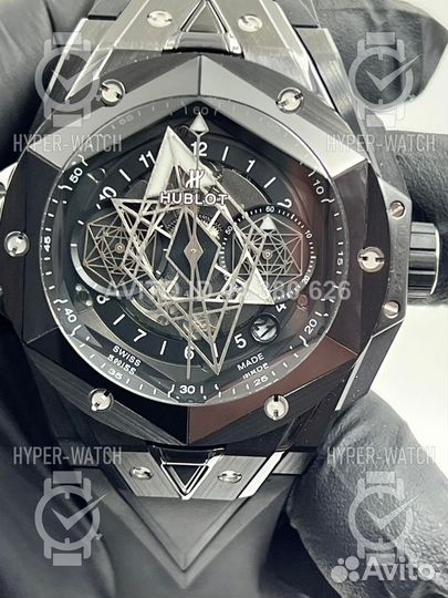 Часы Hublot Big Bang Sang Bleu II Black 418.CX.111