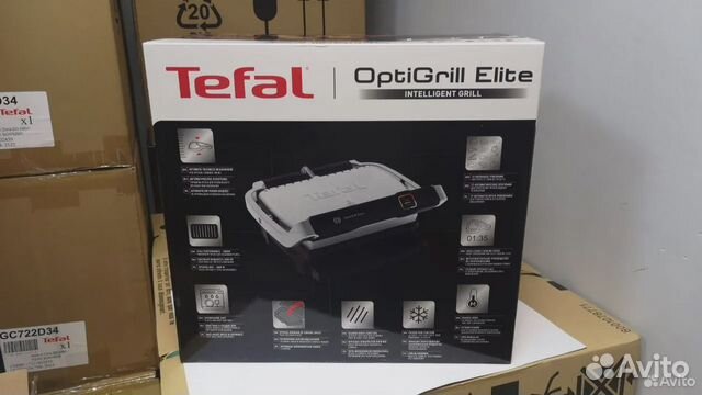 Tefal OptiGrill Elite GC750D30 Электрогриль