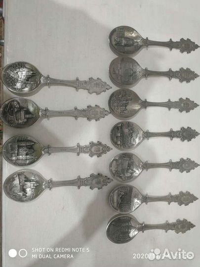 Ложки годовые юбилейные Германия