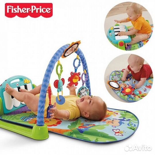 Коврик с пианино Фишер прайс