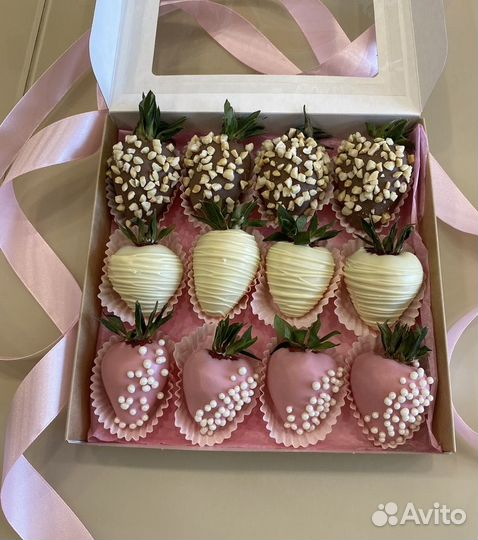 Клубника в шоколаде Callebaut