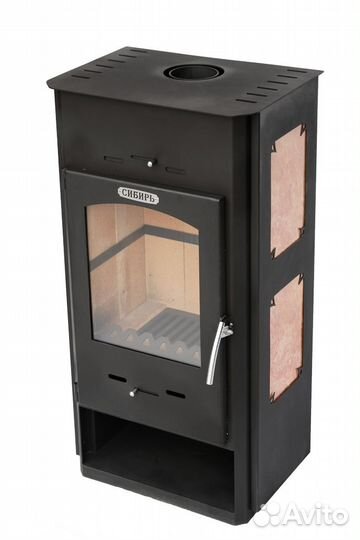 Печь-камин стальная 
