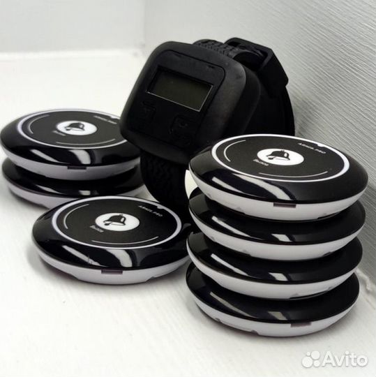 Кнопка вызова персонала, официанта с часами