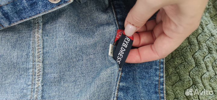 Куртка джинсовая для девочки 128