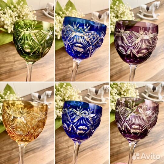 Хрустальные бокалы Nachtmann винтаж