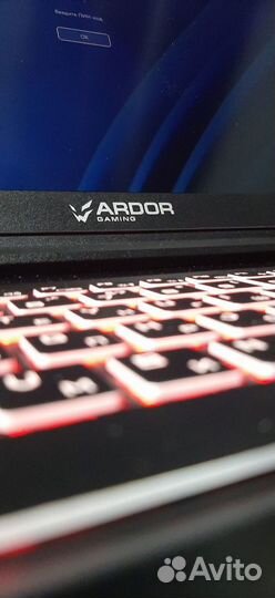 Игровой ноутбук ardor gaming