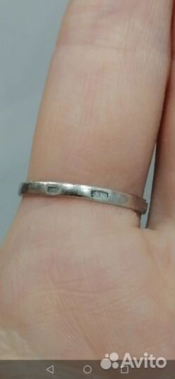 Серебряное кольцо 925