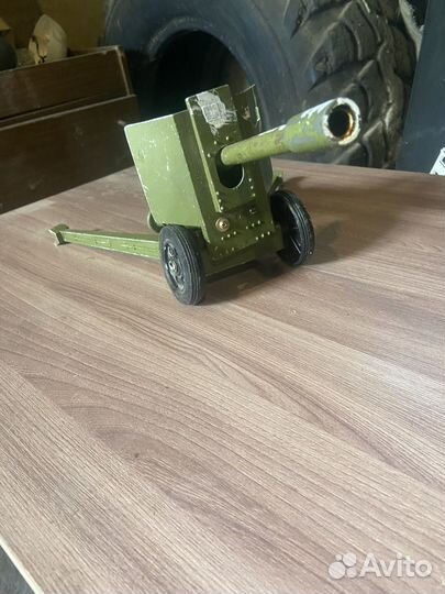 Игрушка времен СССР пушка