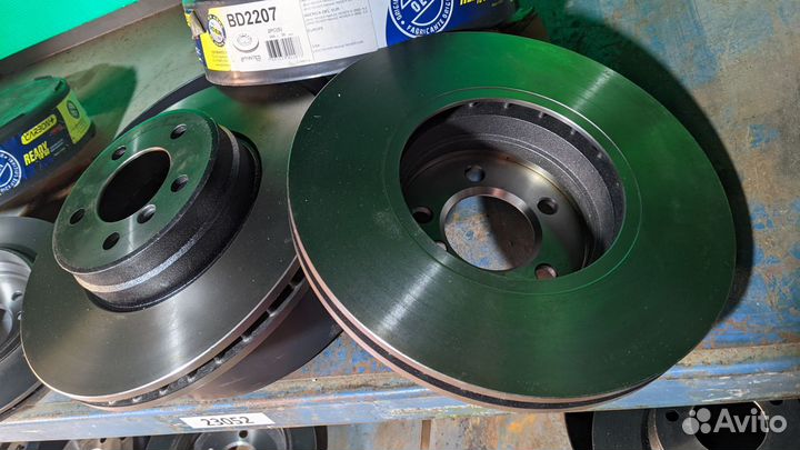 Тормозные диски передние 2 шт range rover III