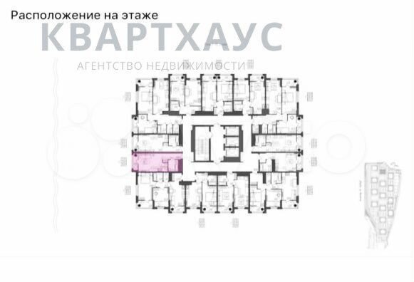 Своб. планировка, 26,9 м², 10/17 эт.