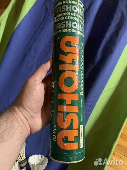 Воланы перьевые Ashoka (Индия)