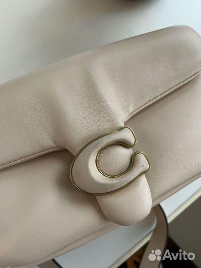 Сумка coach tabby pillow натуральная телячья кожа