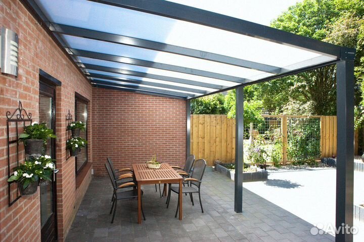 Навес хайтек