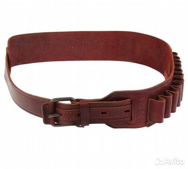 Патронташ Holster 25лет открытый 24х20к кожа