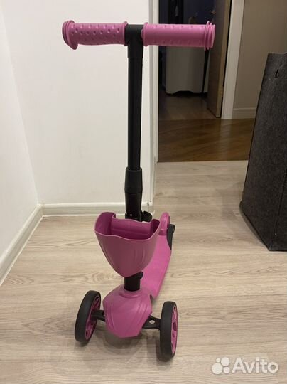 Новый Самокат трехколесный детский, Alfa Mini