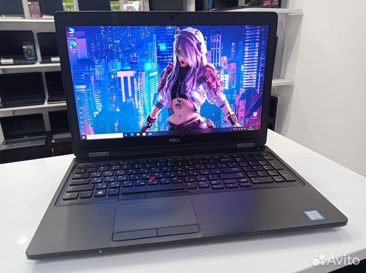 Мощный ноутбук Dell i7-7820HQ Nvidia Quadro M620