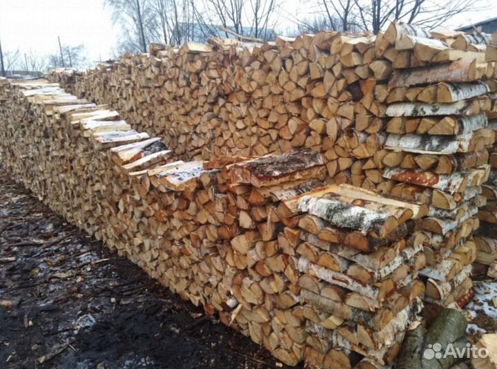 Дрова колотые