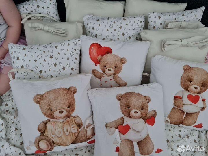 Бортики в кроватку