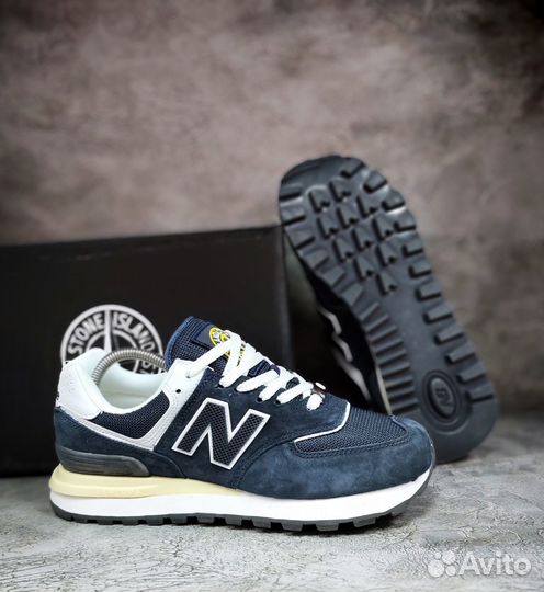 Кроссовки мужские New Balance 574 Stone Island