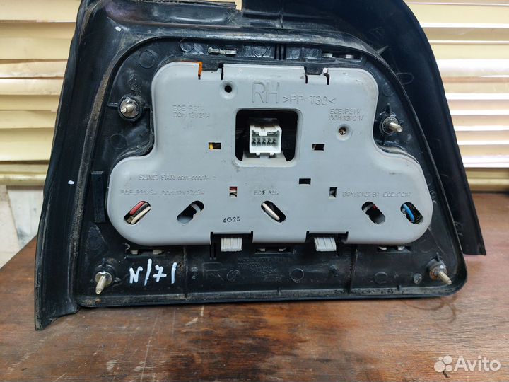 Задний правый фонарь daewoo nexia