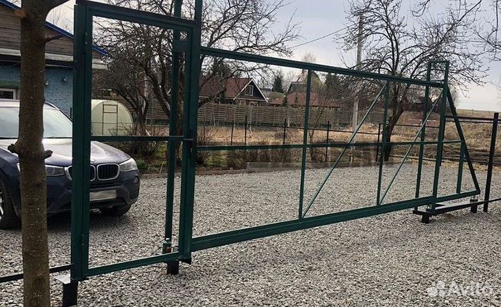 Рама откатных ворот