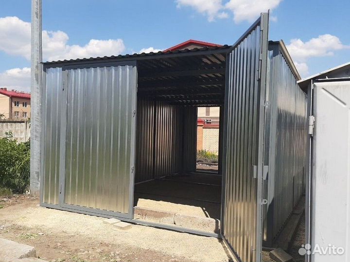 Гараж металлический Хозблок бытовка для хранения