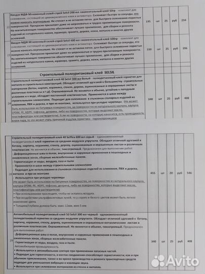 Клей полиуретановый