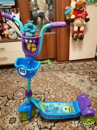 Самокат детский трехколесный