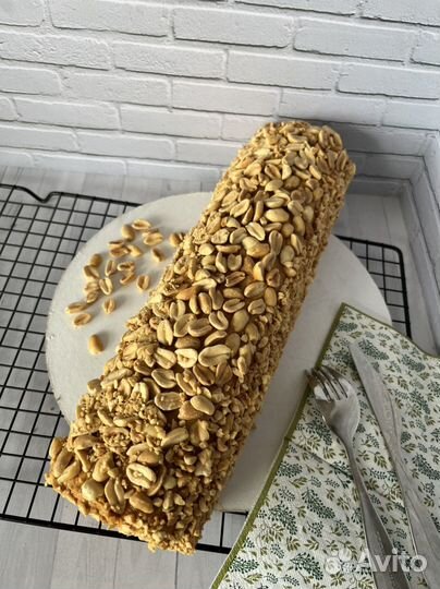 Арахисовый рулет