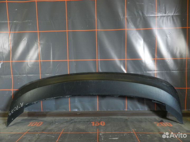 Спойлер бампера заднего - Skoda Rapid