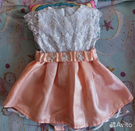 Праздничное платье для девочки 80-86