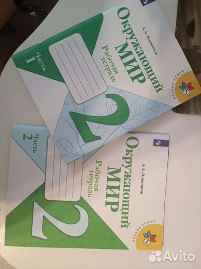 Рабочая тетрадь (1 и 2 ч. ) 2 класс Окружающий мир