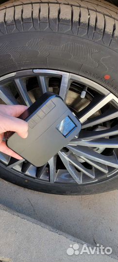 Автомобильный насос 2в1 аккумулятор прикуриватель