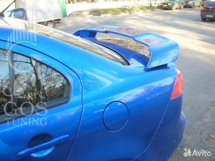 Спойлер штатный на Mitsubishi Lancer 10